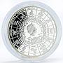 Tokelau 5 dollars Zodiac Signs series Taurus gilded silver coin 2012