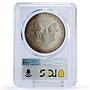 United States 1 dollar Silver Eagle Walking Liberty MS67 PCGS silver coin 1986