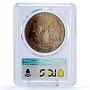 United States 1 dollar Silver Eagle Walking Liberty MS66 PCGS silver coin 1990
