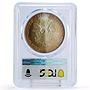 United States 1 dollar Silver Eagle Walking Liberty MS66 PCGS silver coin 1995