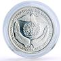 Bosnia and Herzegovina 14 ecu International Day of Peace Dove Bird silver 1993