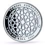 Turkey 7500000 lira Architect Mimar Sinan Architecture Art silver coin 2001