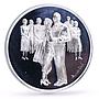 Turkey 3000000 lira 75th Anniversary of Republic Dancing Couple silver coin 1998