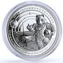 Cook Islands 5 $ China Chang 4 Rocket Moon Landing Space Panda silver coin 2019