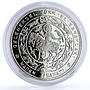 Turkey 15000000 lira Folk Crafts Mine Art Horseman Seahorses silver coin 2003
