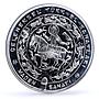 Turkey 15000000 lira Folk Crafts Mine Art Horseman Seahorses silver coin 2003