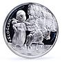 Turkey 50 lira Fairytales Folk Tales Keloglan Donkey Literature silver coin 2009