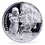 Turkey 50 lira Fairytales Folk Tales Keloglan Donkey Literature silver coin 2009