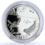 Turkey 40 lira Kizilada Lighthouse Sea Turtle Seal Fauna proof silver coin 2008