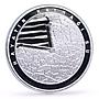 Turkey 50 lira Global Warming Threat Water is Source of Life silver coin 2009