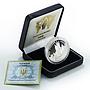 Ukraine 10 hryvnia Steppe Eagle Bird Fauna Red Book silver proof coin 1999