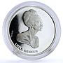 Turkey 15000000 lira Opera Singer Leyla Gencer Music proof silver coin 2004