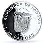 Panama 20 balboas Discoverer of the Pacific proof silver coin 1985