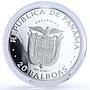 Panama 20 balboas Discoverer of the Pacific proof silver coin 1985