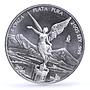 Mexico 1 onza Libertad Angel of Independence silver coin 2005