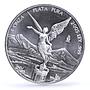 Mexico 1 onza Libertad Angel of Independence silver coin 2005