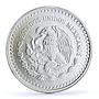 Mexico 1/10 onza Libertad Angel of Independence silver coin 2005