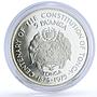 Tonga 5 paanga Constitution Centennial King Tupou IV Politics silver coin 1975