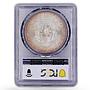 United States 1 dollar Silver Eagle Walking Liberty MS67 PCGS silver coin 1986