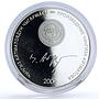 Kyrgyzstan 10 som Birinchi Mugalim First Teacher Duishen silver coin 2009