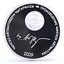 Kyrgyzstan 10 som Birinchi Mugalim First Teacher Duishen silver coin 2009