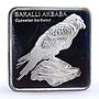 Turkey 7500000 lira Endangered Wildlife Vulture Bird Fauna silver coin 2001