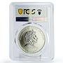 Cook Islands 5 dollars Koala Eucalyptus Fauna Flora MS70 PCGS silver coin 2011