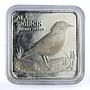 Turkey 7500000 lira Endangered Wildlife Starling Bird Fauna silver coin 2001