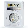 Niue 1 dollar Good Luck Symbols Angel Baby PR70 PCGS colored silver coin 2014
