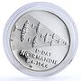 Czech Republic 200 korun Normandy Landings Planes Aviation silver coin 1994