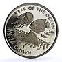 Gibraltar set of 3 coins Year of the Ocean Sea Life Fish Fauna CuNi coins 1998
