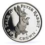 Gibraltar set of 5 coins Peter the Rabbit Tale Literature CuNi coins 1999