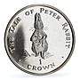 Gibraltar set of 5 coins Peter the Rabbit Tale Literature CuNi coins 1999