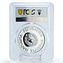 Bulgaria 25 leva Seoul Olympic Games High Jump PR69 PCGS silver coin 1988