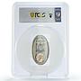 Fiji 10 $ Trains Railways Union Pacific Locomotive MS69 PCGS silver coin 2013