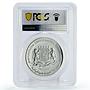 Somalia 150 shillings Disabled Persons Year PR66 PCGS silver piedfort coin 1983
