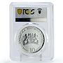 Bulgaria 10 leva Church of Pantokrator in Nessebar PR69 PCGS silver coin 2000