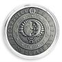 Belarus 20 rubles Zodiac Signs Taurus zircons silver coin 2009