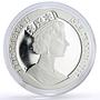 Isle of Man 1 crown Lunar Calendar Year of the Ox proof silver coin 1997