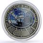 Niue 1 dollar Ghost Ships Mary Celeste Ship Clipper colored silver coin 2013