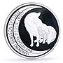 Andorra 10 diners Conservation Wildlife Red Fox Fauna proof silver coin 1997