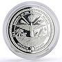 Marshall Islands 50 dollars Conservation Wildlife Lion Fauna silver coin 1996