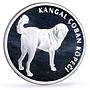 Turkey 20 lira Conservation Wildlife Kangal Dog Fauna proof silver coin 2005