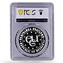 Bulgaria 1000 leva St John of Rila Monastery PR69 PCGS silver coin 1996