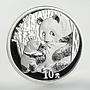 China 10 yuan Panda Series family proof silver coin 2005