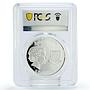 Kiribati 5 dollars Crypt Undead Mummy PR70 PCGS colored silver coin 2016