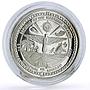 Marshall Islands 50 dollars Marine Life Sperm Whale Fauna silver coin 1993