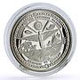 Marshall Islands 50 $ Marine Life Bottlenosed Dolphin Fauna silver coin 1993