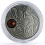 Niue 1 dollar Amber Routes Gdansk City silver coin 2008