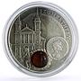 Niue 1 dollar Amber Routes Szombathely City silver coin 2010